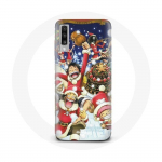 &Uuml;mbris Samsung Galaxy A50 One Piece Christmas Day Anime Manga jaoks