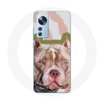 Coque pour Xiaomi Mi 12 / 12X Chien de Pitbull marron