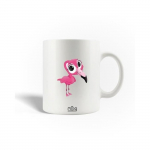Mug en C&eacute;ramique Flamingo Mignon Cartoon