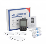 2 viisi EMS-i pulsslihaste stimulaator k&uuml;mnete n&otilde;elravi elektroodpadjakeste teraapia salendav elektrostimulaator laetav CN must