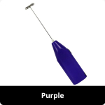 Mini elektriline kohvisegisti k&auml;eshoitav munavahutaja mullijoogi segamisvarras elektriline vispli mikser piima vispli k&ouml;&ouml;git&ouml;&ouml;riist lilla