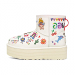 UGG Classic Platform Saabas Pop Sketch Naiste Tennised Valge 1153065-WHT 39