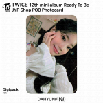 KAKS KORDA 12. minialbum valmis olema POB BDM JYP MP SW WM 10 versioon KPOP K-POP Dahyun - JYP (Digipack)