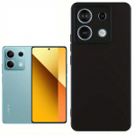Vedel silikoon&uuml;mbris Xiaomi Redmi 13C Redmi Note 13 5G Note 13 Pro Plus 5G Note 12 12S Note12 Pro Plus 5G 4G Poco X5 X6 F5 Pro 5G p&otilde;rutuskindel kate jaoks Redmi Note 13 Pro Plus must