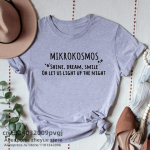 Naiste mood Kpop Mikrokosmose T-s&auml;rk vabaaja suvine l&uuml;hikeste varrukatega kirjaga tr&uuml;kitud Korea moekaart Soul T-s&auml;rk Unisex L