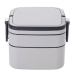 Kahekihiline kaasaskantav kaanega l&otilde;unakast, mida saab soojendada Lihtne &uuml;li&otilde;pilaskontori t&ouml;&ouml;taja l&otilde;unakast roosa