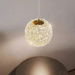 Soe romantiline valgus ja luksuslik &ouml;&ouml;kapp, moodne stiil k&otilde;rgekvaliteediline kristallist l&uuml;hter, pika joonega magamistoa koridori lamp Single head120MM