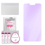 apgo Anti-Blue 9H Hybrid protective glass compatible with vivo X21 UD, flexible nano glass, great replacement for tempered glass, scratch-resistant, f