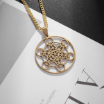 Seitsme peaingli pitsat meeste kaelakee Vintage Solomon Talisman kaelakee kaitseehted