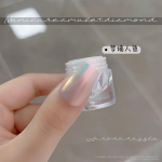 Nail Beauty Sky Realm Aurora Powder Nail Fairy Moonlight Powder High gloss Moonlight Powder Nail Powder 01~Quiet Dream