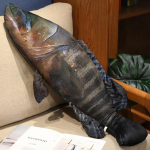 3D-simulatsioon Kala Palus m&auml;nguasjad T&auml;idisega tuunikala l&otilde;he S&uuml;gis Saury Grouper Palus padi Loov diivan Padjapadi Kingitus Lastele m&auml;nguasi 80cm