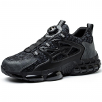 Kvaliteetsed meeste turvajalatsid P&ouml;&ouml;rleva nupuga Meeste spordijalatsid Purunemisvastased l&auml;bitorkamisvastased t&ouml;&ouml;saapad Turvakingad terasest varbakingad Meeste 41 must