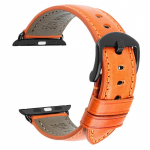 Kellarihm Apple Watchi rihmale 44mm 40mm iWatch Series 4 3 2 1 Apple Watchi rihm 42mm 38mm nahast aasa Kellatarvikud K&auml;ev&otilde;ru For Apple Watch 38mm