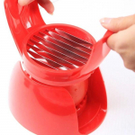 Uus kaasaskantav tomati-sibula viilutaja kartulihakkija k&ouml;&ouml;givilja-puuviljal&otilde;ikuri k&ouml;&ouml;git&ouml;&ouml;riist 1 komplekt 1 set punane