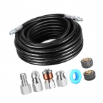 Survepesuri kanalisatsioonijoa komplekt k&otilde;rge voolik veekindla lindiga &auml;ravoolupuhastusvahendiga