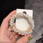 Venivad ribad Helmek&ouml;ied Juuste aksessuaarid naistele P&auml;rljuukselipsud &Scaron;ampanja Elastsed liblik&otilde;ielised juukseaksessuaarid 3P