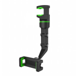 360&deg; auto tahavaatepeegli kinnitusega telefonihoidik 4,0-6,1-tollise telefoni GPS-i navigeerimisklambrile Nutitelefoni hoidiku alus, reguleeritav tugi roheline