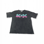 Koszulka T-shirt damski okrągły dekolt AC/DC L