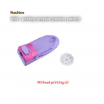 Uus K&uuml;&uuml;nte Kunsti Tr&uuml;kimasin K&auml;sit&ouml;&ouml;na Valmistatav K&uuml;&uuml;nelaki Maalimismasina Komplekt K&uuml;&uuml;nte Kunsti Maalimismasin DIY Manuaalne K&uuml;&uuml;nte Kunsti Tr&uuml;kimasin 【1】Machine+1 Template