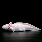 Armas Hall Axolotl Pehme T&auml;idisega Pl&uuml;&uuml;slelu Realistlik Simulatsioon Ambystoma Mexicanum Dinosaurusloomade Mudel M&auml;nguasi Lastele T&auml;iskasvanutele Kingitused 50cm roosa