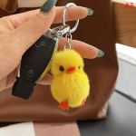 Armas pl&uuml;&uuml;sis v&auml;ike kollane pardi multikas v&otilde;tmehoidja kott Ornamendid Auto nipsasjake Palus m&auml;nguasi telefoni riputustarvikud as the picture