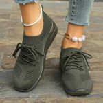 Naiste p&otilde;hjuslikud tossud suvekingad Naiste v&otilde;rgust mood hingavad n&ouml;&ouml;riga spordijalatsid naiste platvormk&otilde;nni jooksujalatsid 37