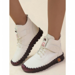 Uued kevadised vabaaja naiste kingad platvormiga mokassiinid paeltega nahast madalad kingad peale libistatavad ema kingad Mujer Zapatos Chaussure Femme 35