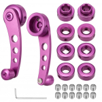 Klassikalise auto akna v&auml;nda k&auml;epide 2 tk alumiiniumsulamist auto akna kerimise k&auml;epide t&otilde;usutoru v&auml;nda autoosad h&otilde;be