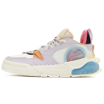 Li Ning Qi Yuan Libisemisvastased Kerged Madalad Rula Kingad Naistele Rula Kingad Helehall Lilla AGCR232-1 36⅓ white