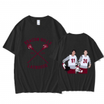 Teen Wolf T-s&auml;rk Meeste R&otilde;ivad Vintage Puuvillane T-s&auml;rk L&uuml;hikeste Varrukatega Gooti K&otilde;rge Kvaliteediga T-s&auml;rk Ropa Hombre Mood Pehmed T-s&auml;rgid L must