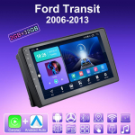 2 DIN Android Carplay autoraadio Ford Transitile 2006-2013 Multimeediam&auml;ngija Peaseade Stereo GPS-navigatsioon BT WIFI 2+32GB 2+32GB