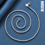 925 h&otilde;bedane 3 mm ussikett Kaelakee Moodsad pulmaehted 40CM