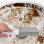 Pimsskivi puhastuspulk iste WC katlakivi roostepleki mustuse eemaldamine hari vannitoa plaadid valamu majapidamises kasutatavad pesemistarvikud