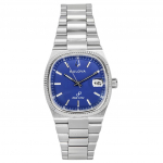 Bulova Classic Super Sevilla 262 kHz t&auml;ppis roostevabast terasest sinine numbrilauaga kvarts 96B440 meeste k&auml;ekell sinine