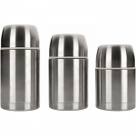 Ibili 753908 Bouteille Isotherme pour aliments solides Inox 12 x 12 x 22 cm