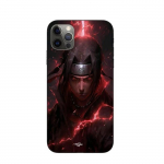 Coque Maniacase pour iPhone 15 Pro itachi uchiwa anime 3D fanart