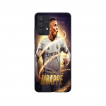 Coque Maniacase pourSamsung Galaxy A32 4g Kylian Mbappe Real Madrid Wallpaper