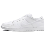 Nike Meeste Dunk Low Pro SB Kolmekordne Valge Unisex Tossud FJ1674-100 36