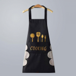 Waterproof Cute Japanese Style Cooking Apron - Wipeable & Oil-Proof for Women