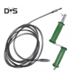 Eemaldage blokeeringud vedrukanalisatsiooni puhastusharjad, &uuml;litugev vedruterasest tragi vedruhelme keti disain &auml;ravoolupuhastushari 5m B