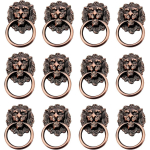 12 TK Ukse nuppude l&auml;bim&otilde;&otilde;t koputusk&auml;epidemed t&otilde;mbab rohelist pronksi v&auml;rvi Puhta vase survevalu L&otilde;vipea Vintage 12-Pack