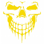 Koljupea Mootorratta Peegeldavad/Laser Vikerkaare Kleepsud Dekoratsioon Moto Kiiver Mootorratas Roller Kere Tuuleklaasi Tarvikud Kleebised 18x16cm