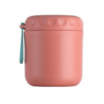 Isoleeritud supitass, suletud lekkekindel termiline 430 ml toidupurk, roostevabast terasest termokruus heleroheline v&auml;rv