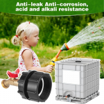 Uus vastupidav IBC paagiadapter, 2,36-tolline peene keermega adapter 275-330 galloni IBC kandepaagi jaoks CHINA