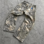 Y2K p&uuml;ksid naiste r&otilde;ivad kamuflaažimustriga tr&uuml;kitud High Street Hip Hop Baggy dressip&uuml;ksid Unisex vabaaja Camo p&uuml;ksid t&auml;navar&otilde;ivad M