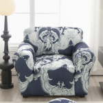 &uuml;he diivani tooli katted tugitooli kaunistus elastne spandex elutoa diivanikate veniv lilledega tr&uuml;kitud Small(90-140cm)