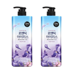 On the Body English Iris Body Wash Flower Scent, 900g, 2 units white