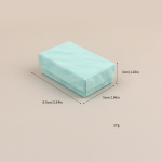 6 tk sametest ehete komplekt kinkekarbi s&otilde;rmus kaelakee k&auml;ev&otilde;rud k&otilde;rvar&otilde;nga kinkepakendi karbid k&auml;snaga ristk&uuml;liku sees