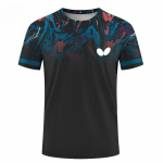 Meeste T-s&auml;rk Kiiresti kuivav Sport Tennis Riided Mood 3D Printimine Sulgpallivormid Naiste Treening T-s&auml;rk Meeste Topid T-s&auml;rgid L