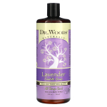 Dr. Woods, Lavender Castile Soap, with Fair Trade Shea Butter, 32 fl oz (946 ml) pink